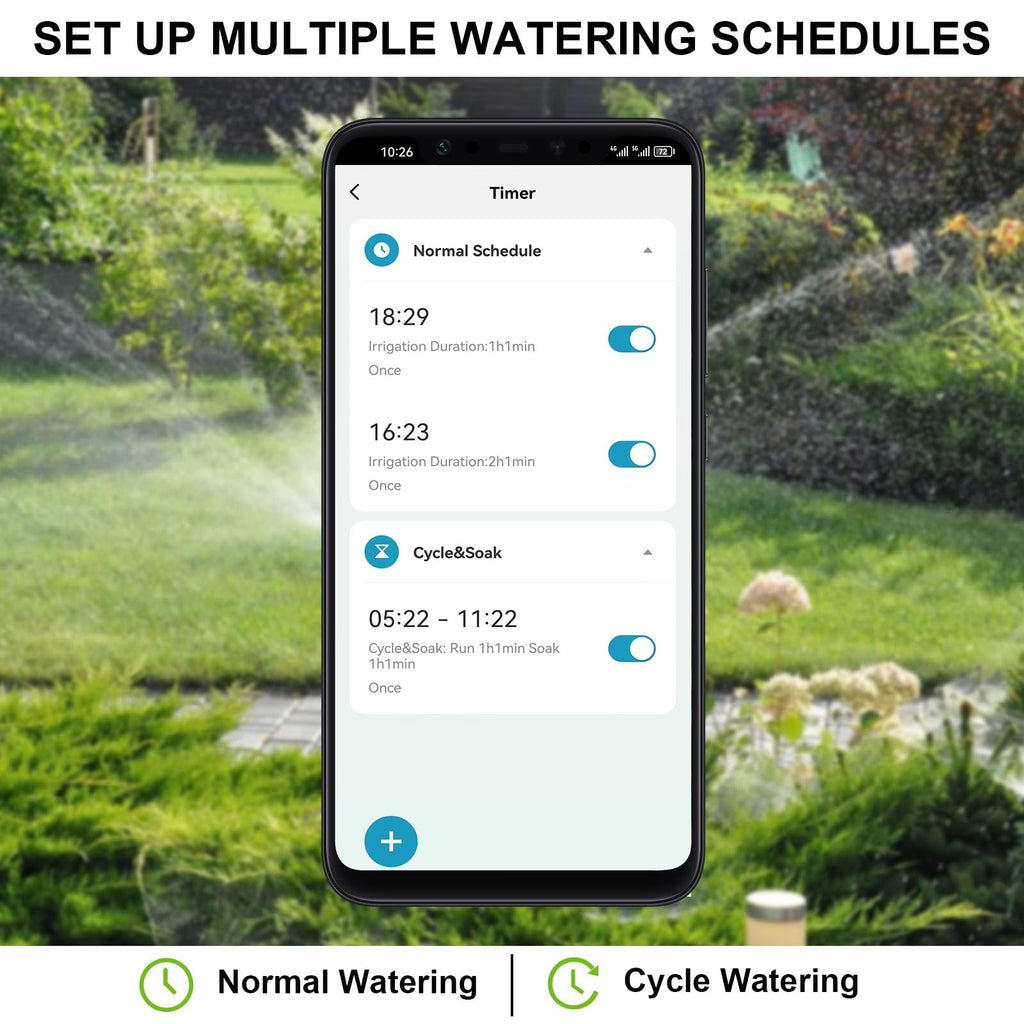 WiFi Automatic Irrigation Timer System – Brass
