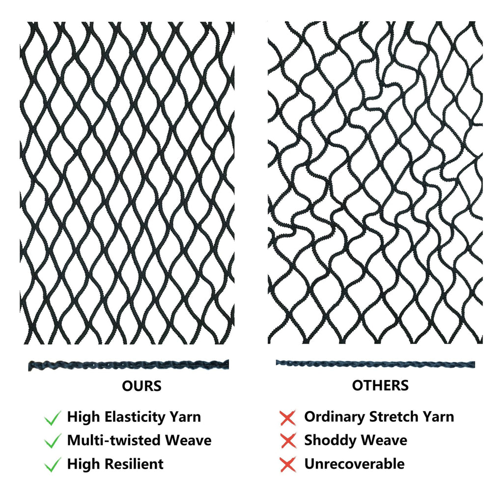 Flexible trunk net, stretchable to 2.1x2.1 m, single layer – 1.2x1.2 m