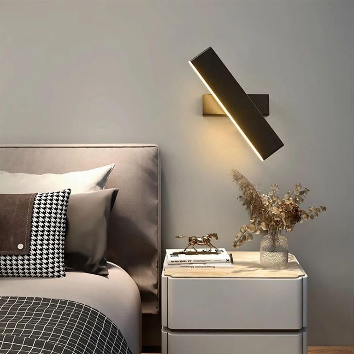 Pheashine LED Wall Sconce 360° Rotatable