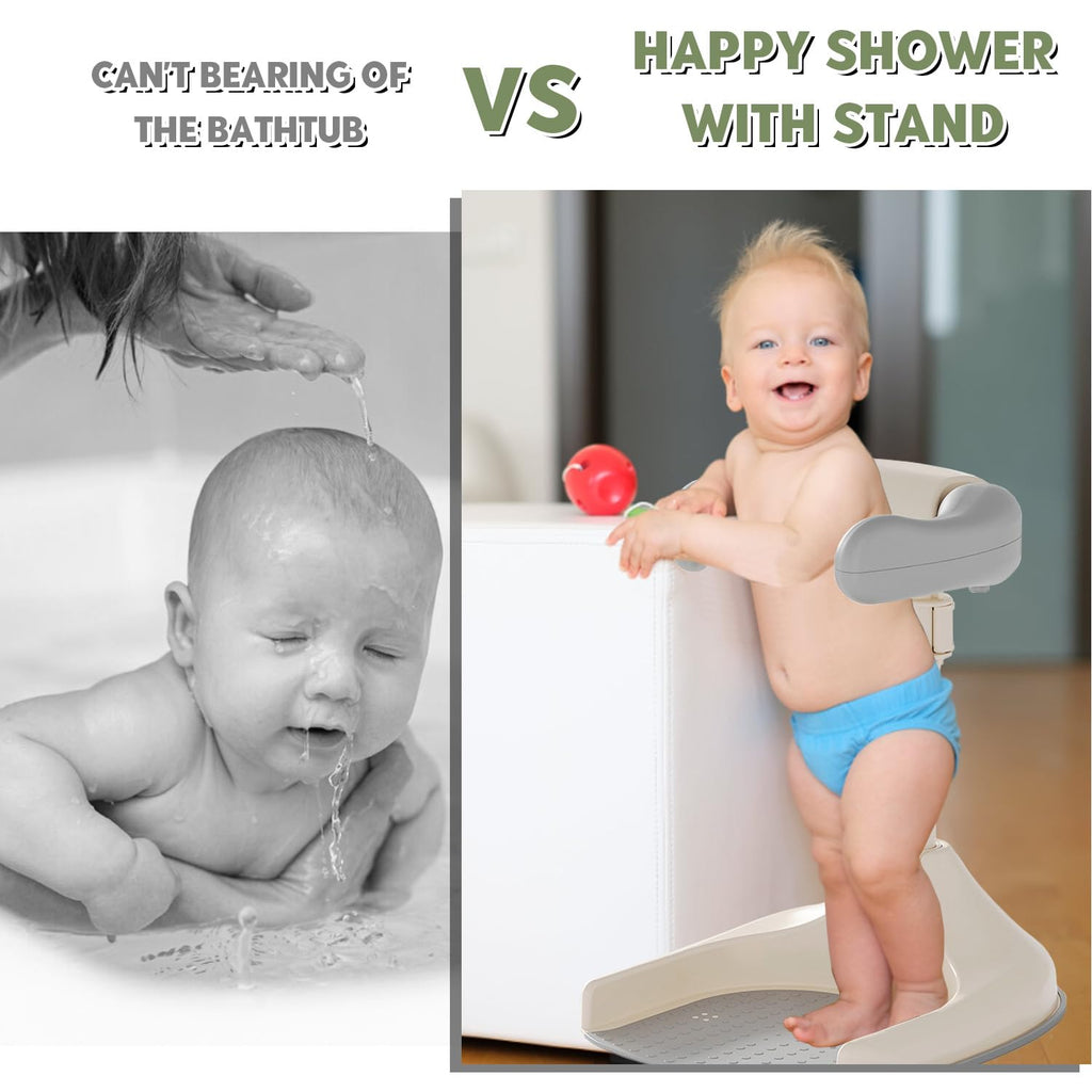 Adjustable Baby Bath Stand – Non-Slip Base, Toddler Support
