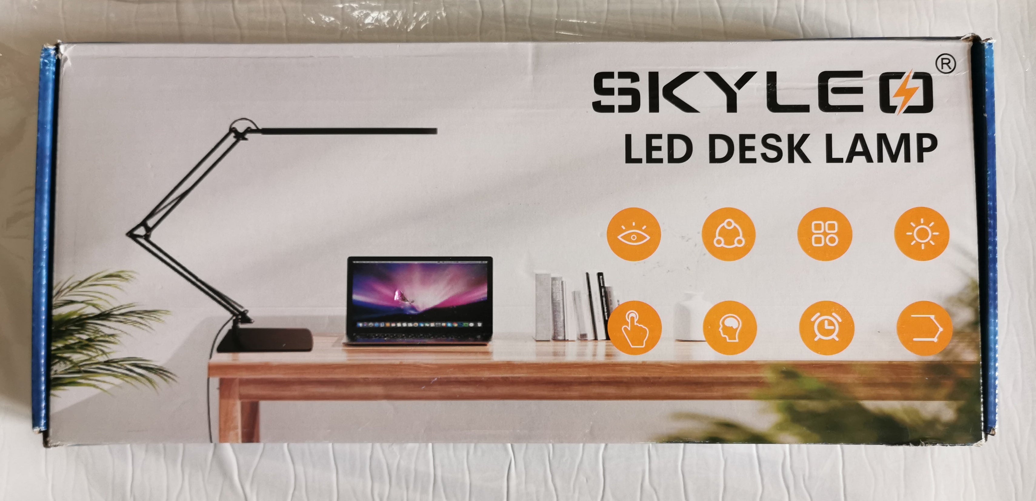 Lampka biurkowa LED SKYLEO – 5 trybów, ochrona oczu, USB