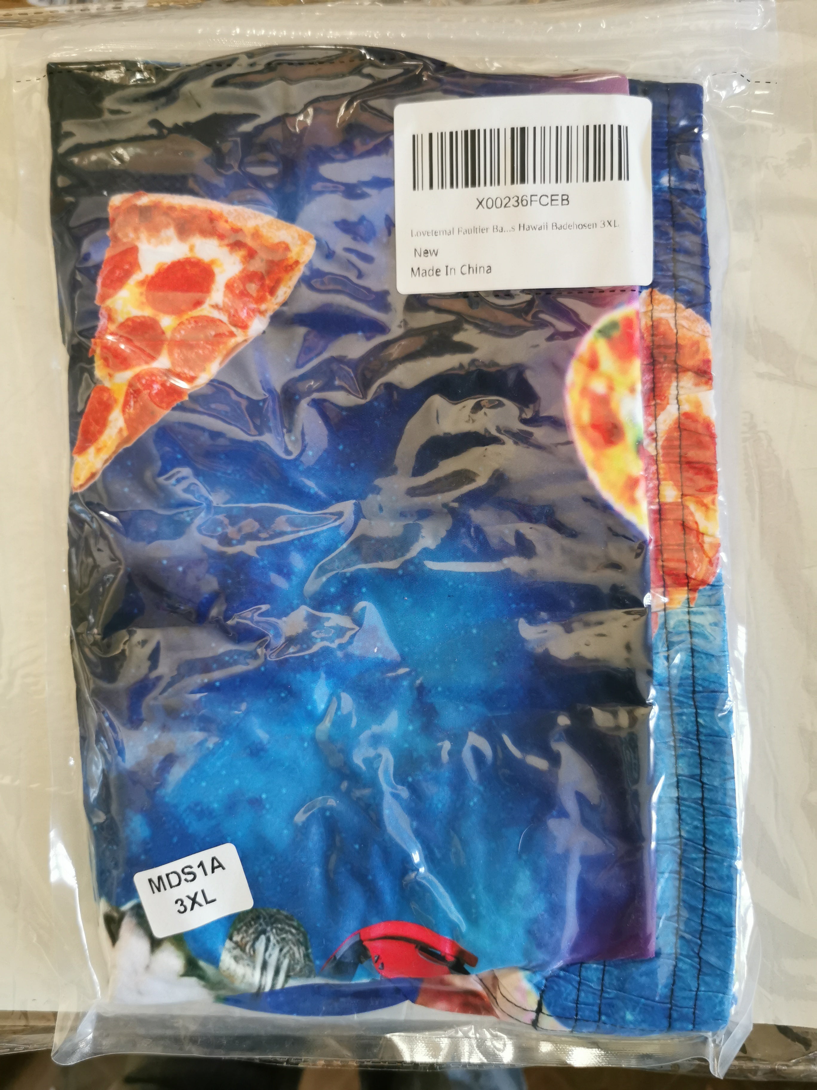 Men's Floral Quick-Dry Shorts LARGE