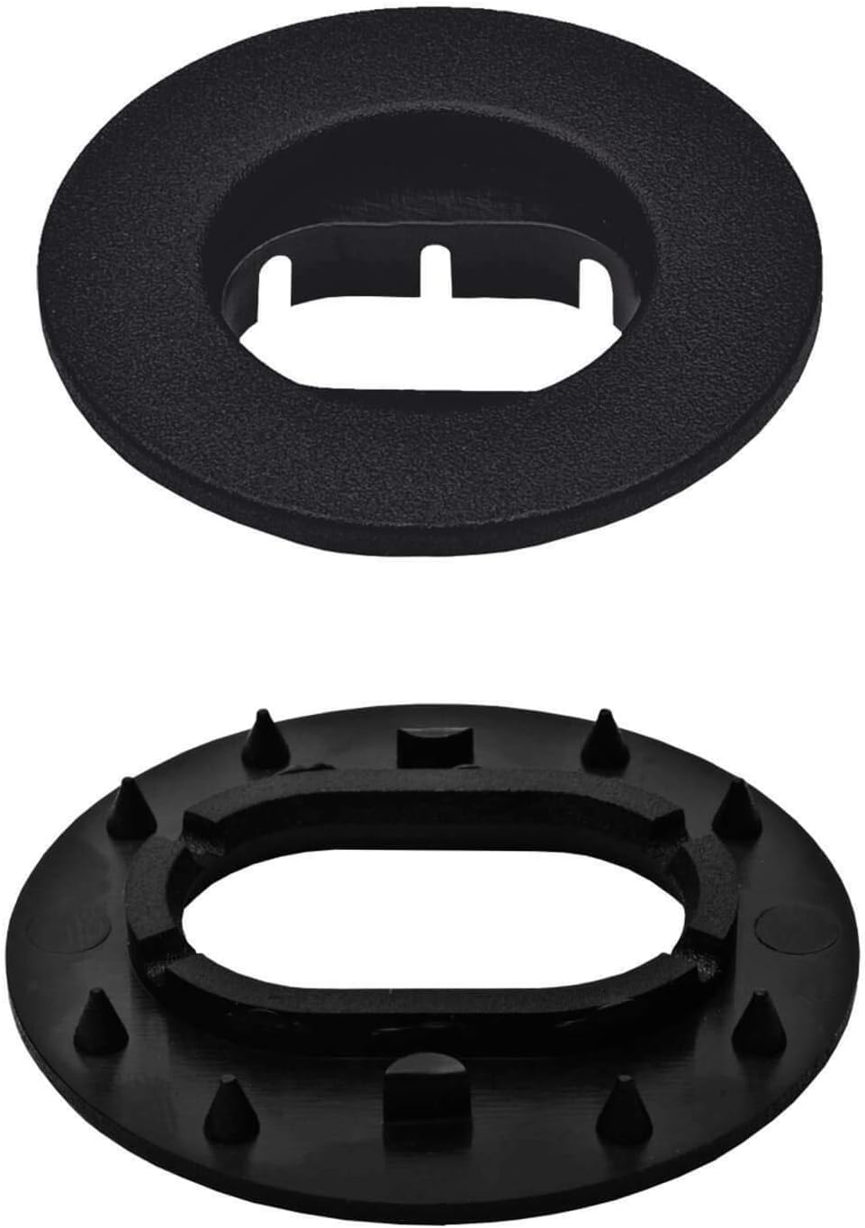 Mats for Ford Fiesta V non-slip reinforced heel pads - Oval shape 2005-2008