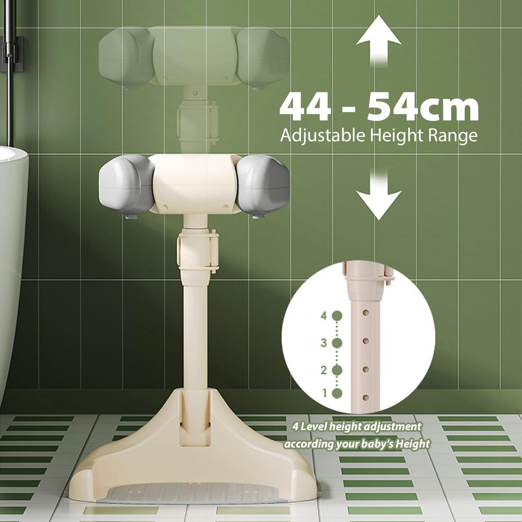 Adjustable Baby Bath Stand – Non-Slip Base, Toddler Support