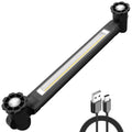 Rechargeable LED Work Light 3000LM 6 Modes with Magnet and Hook – Black