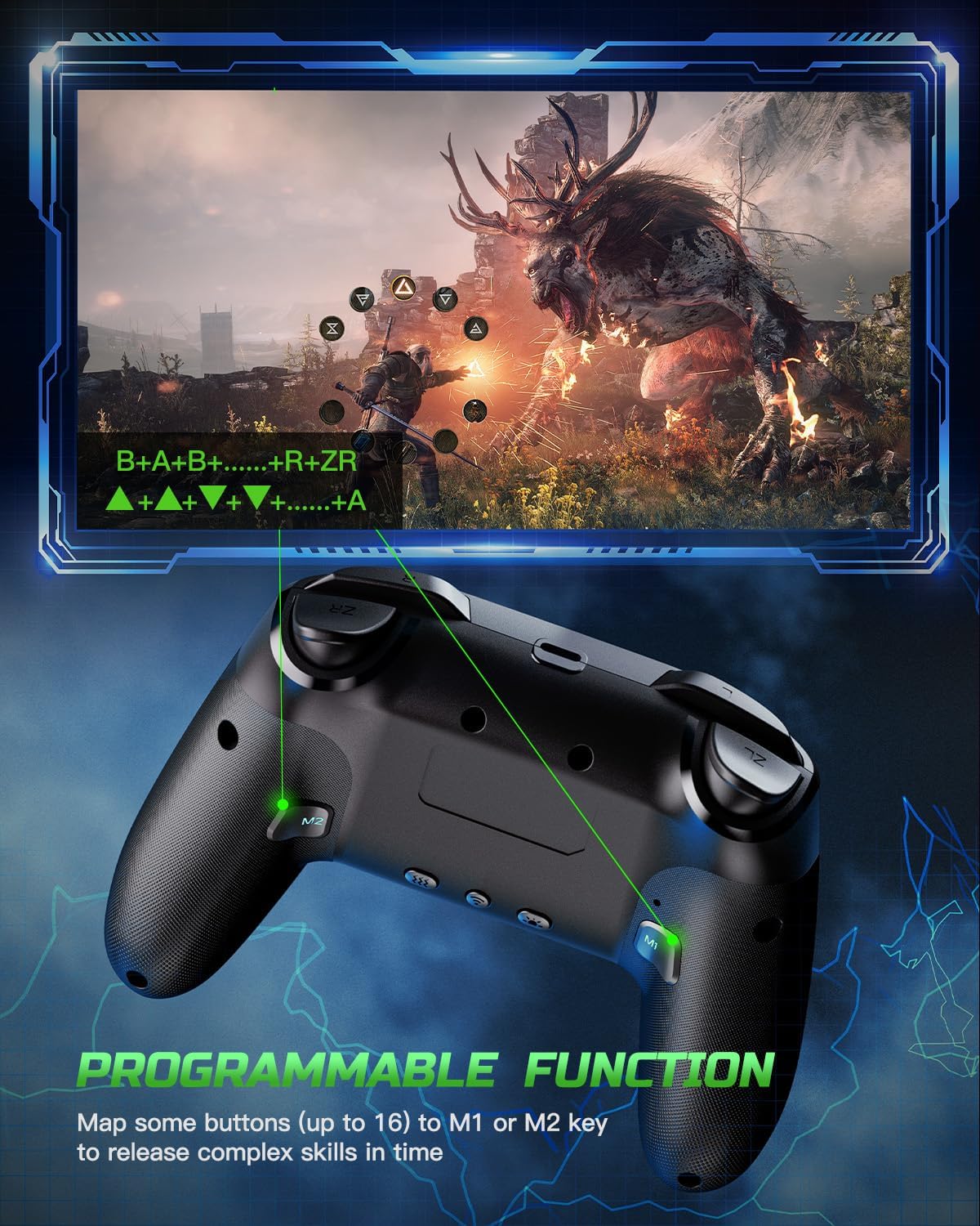 VOYEE wireless controller black