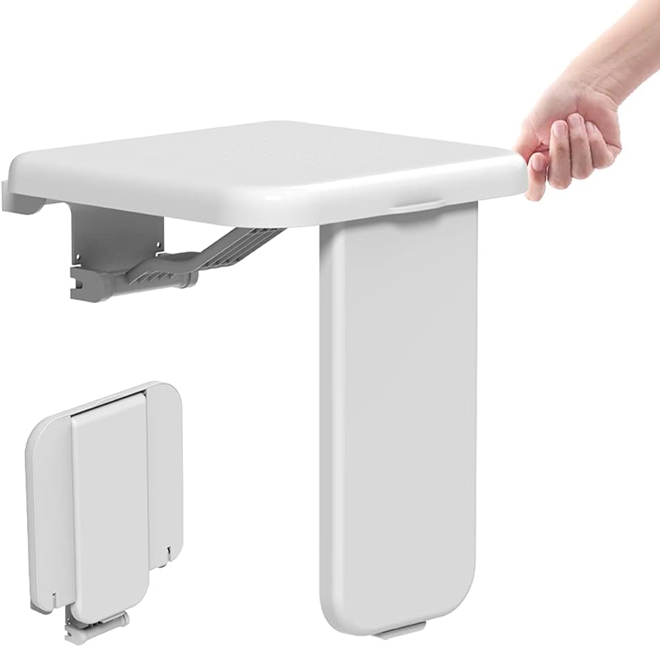 HEUFFE Foldable Shower Seat - wall-mounted, 200 kg load capacity