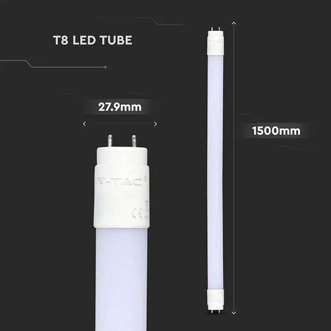 LED TUBE ZONE 150 cm 18W – 2100 lm, 4000K, CRI>80, 36W replacement