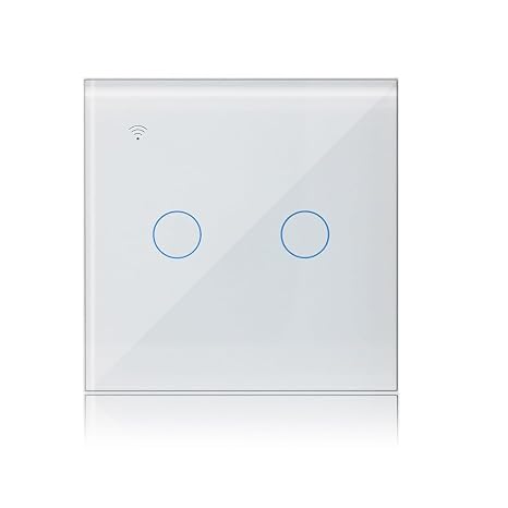 KETOTEK Inteligentny Włącznik WiFi 2-Kanałowy | Tuya / Smart Life | Alexa & Google