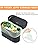 Car bin with lid – black