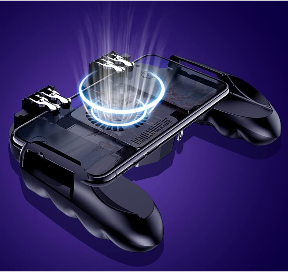 Kontroler mobilny PUBG z wentylatorem chłodzącym
