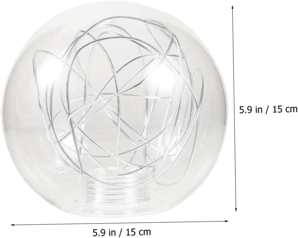 Glass Globe Shade 15cm for G9 bulb – Clear, Replacement