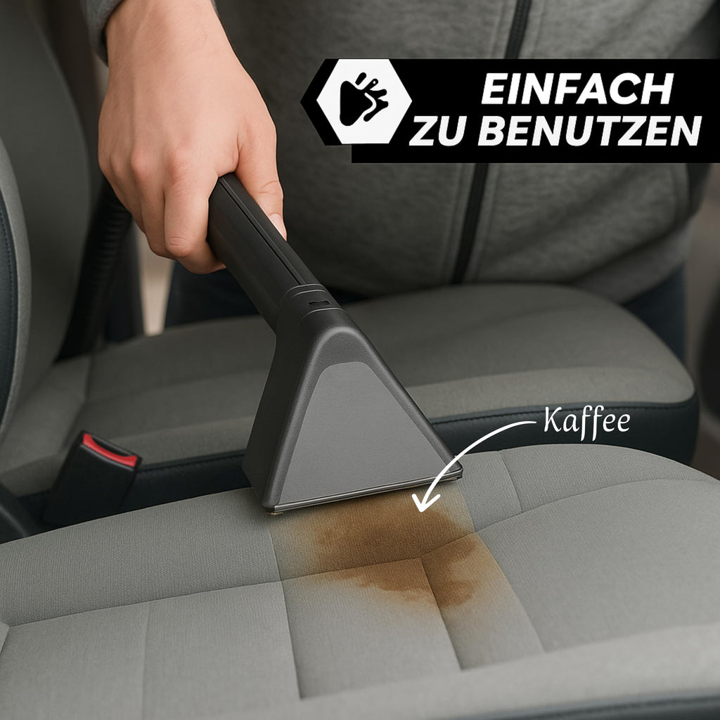 Carpet Cleaner 450W 13kPa Portable for Upholstery and Car Interiors – Grey