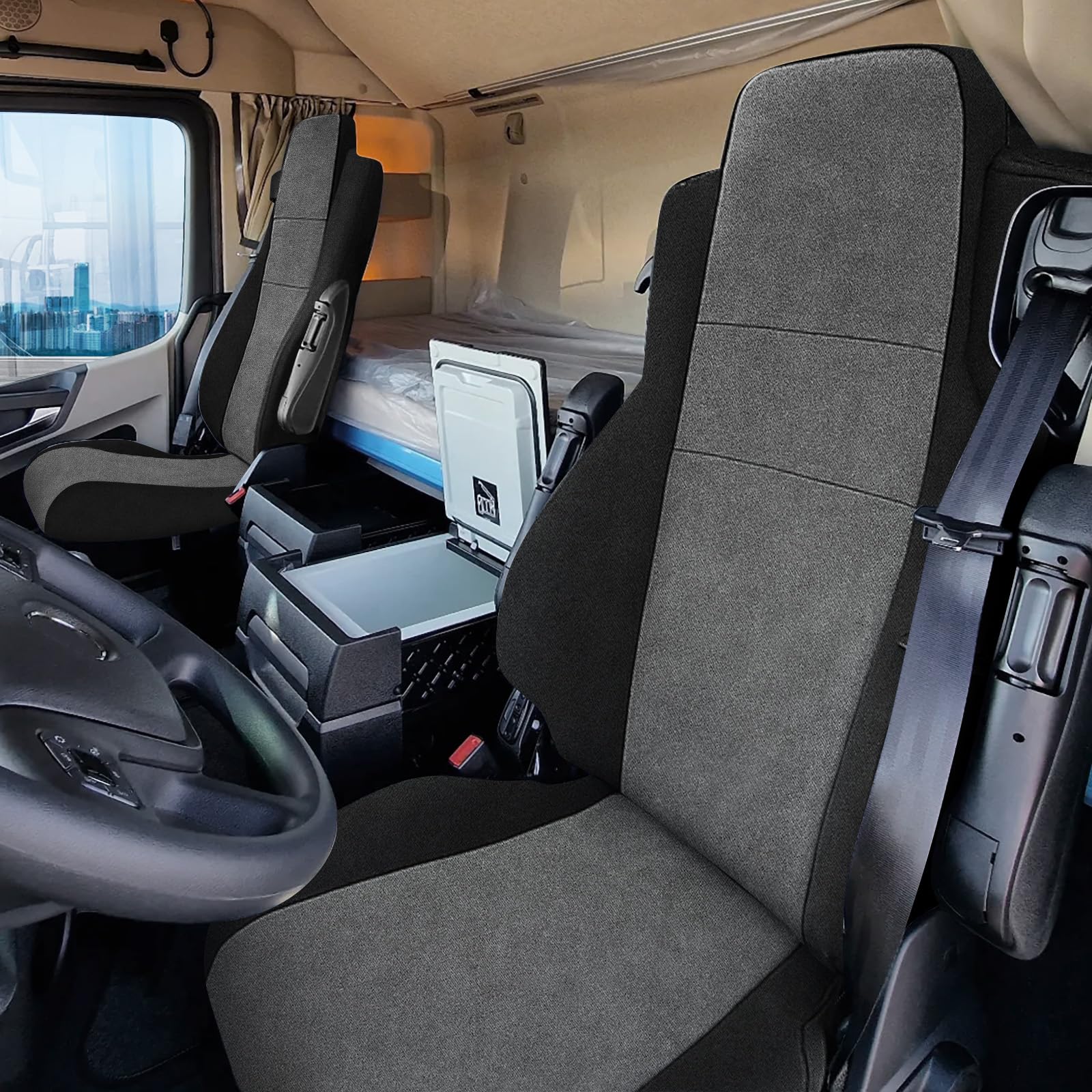 Seat covers for Mercedes ACTROS MP4/MP5 front protective cushions – ACTROS MP4/MP5