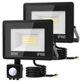 30W LED Floodlight with Motion Sensor – 3000LM, IP65, Outdoor Lighting
