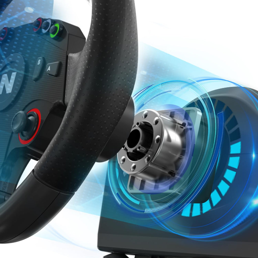 NITHO Drive Pro ONE V24 – Kierownica Wyścigowa z Pedałami | PC, PS4, Xbox One, Switch