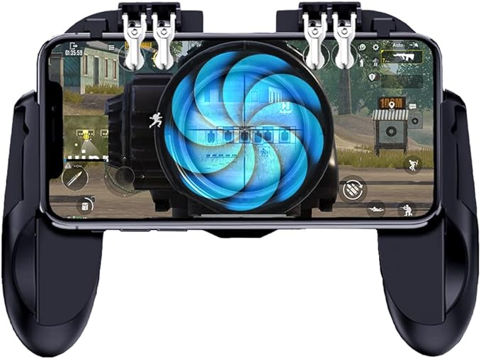 Kontroler mobilny PUBG z wentylatorem chłodzącym