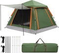 HAUSPROFI Pop-up Camping Tent for 3 People – Automatic, 4 Seasons, Oxford 210D PU3000