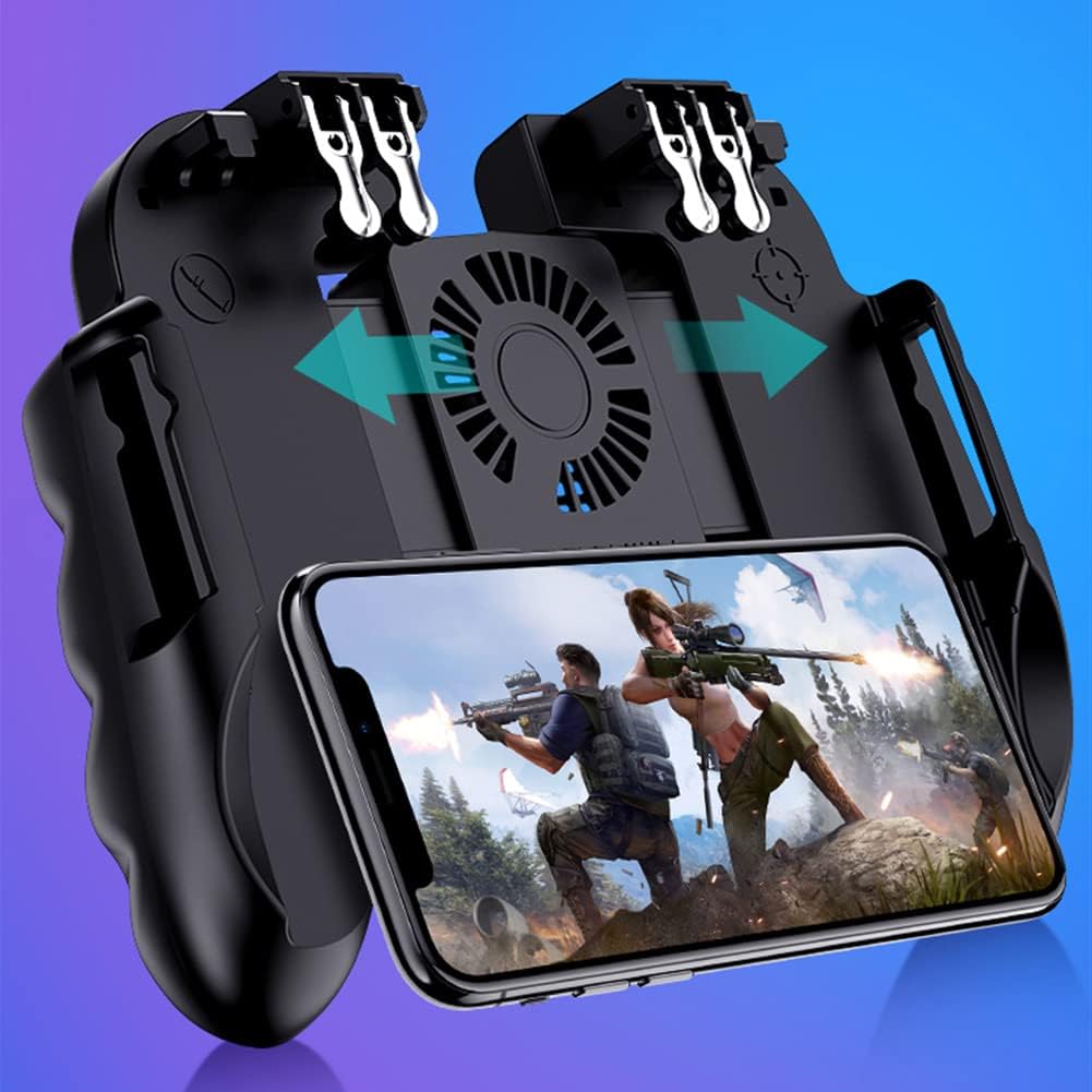 Kontroler mobilny PUBG z wentylatorem chłodzącym