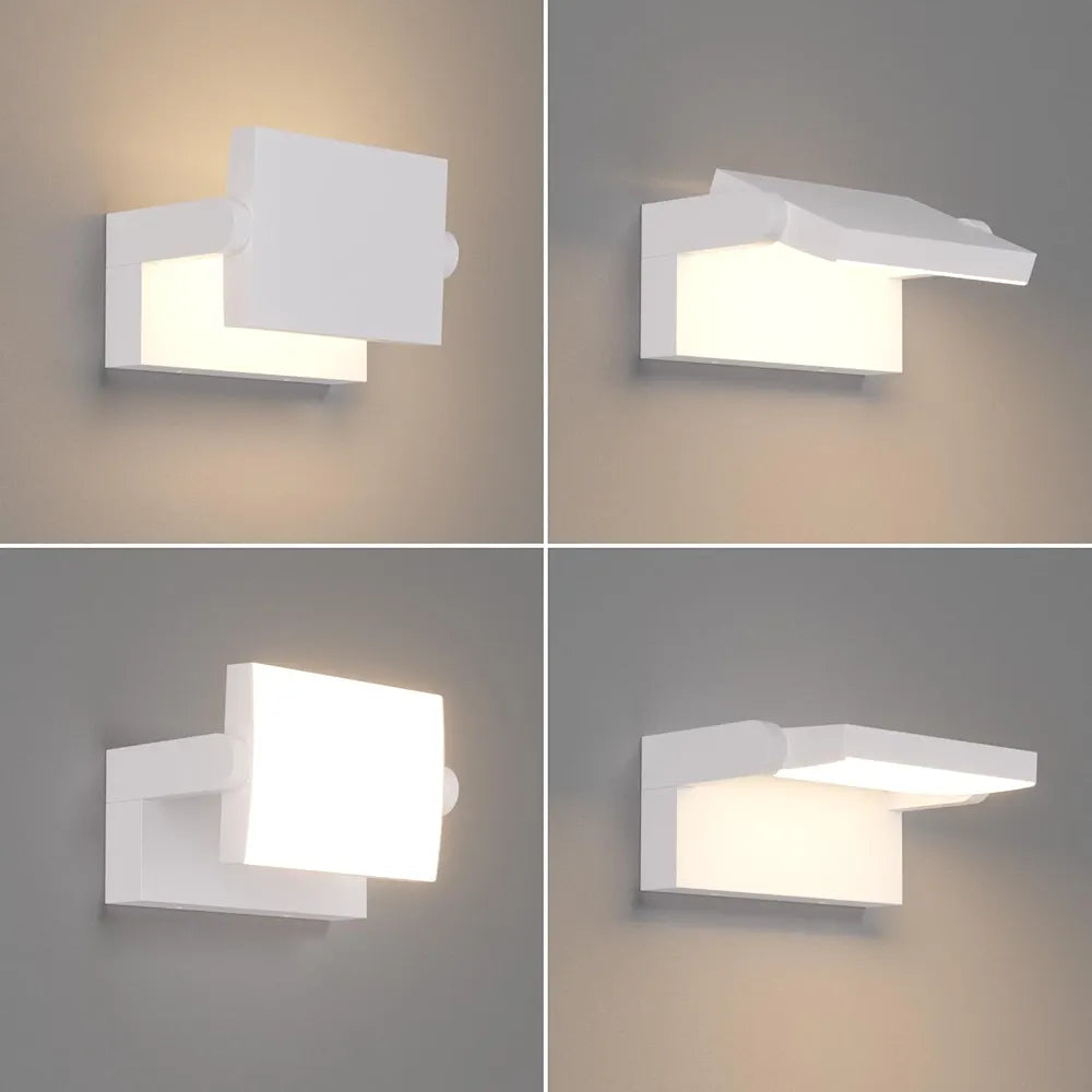 Klighten 24W Outdoor Wall Light Motion Sensor IP65 – White 4000K
