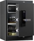 RPNB Biometric Safe 80L | Fingerprint + Code + 2FA | LED Lighting
