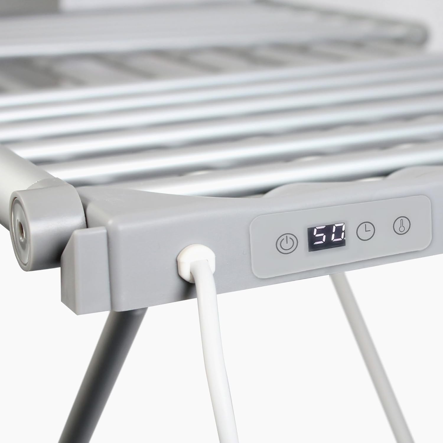 Electric clothes dryer - 18 bars, 11 m, 24h timer, temperature control 45–70°C