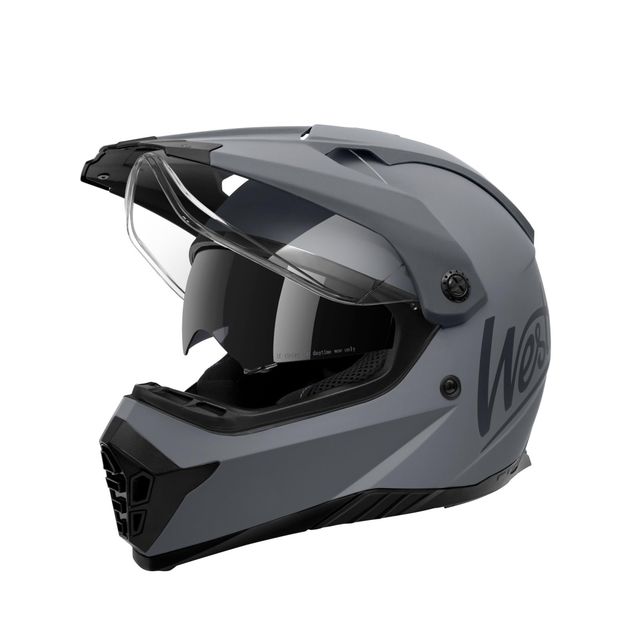 Kask Motocrossowy z Przyłbicą ECE R22/05 DOT – Lekki ABS + EPS Rozmiar L