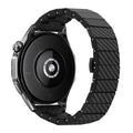 22mm Carbon Fiber Strap – Huawei / Samsung / Amazfit, Black