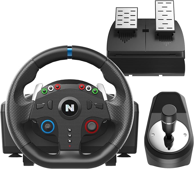 Kierownica do gier międzyplatformowa – PS4 / Xbox / Switch / PC