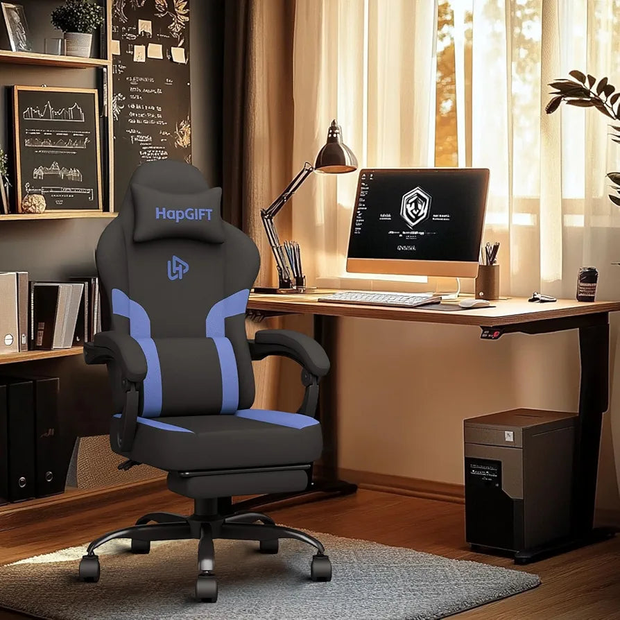 Ergonomiczny Fotel Gamingowy z Masażem – HapGIFT