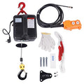 NEWTRY 3-in-1 Electric Winch 500 kg – Wireless Remote, 7.6 m Rope, 1500 W