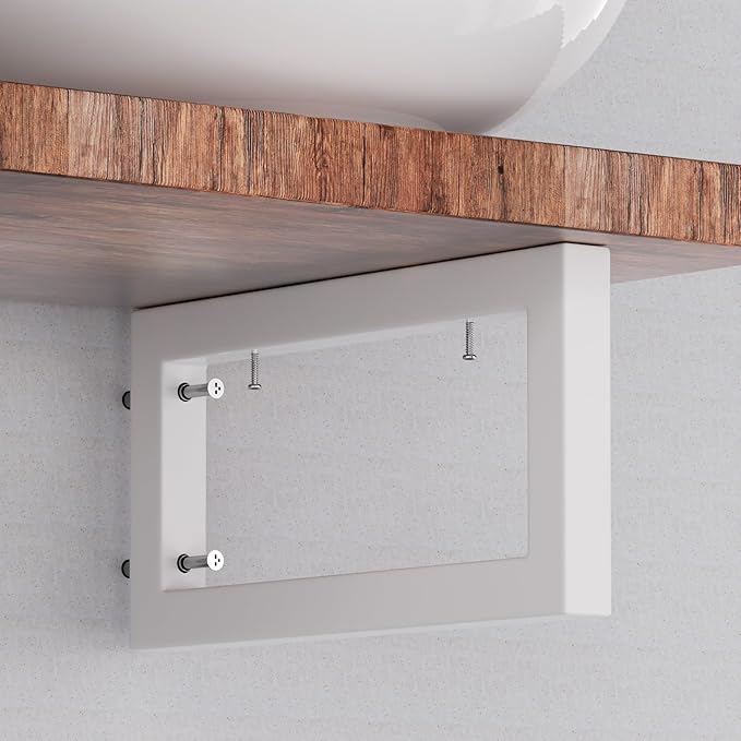 Wall Brackets for Washbasin 30 cm – Set of 4