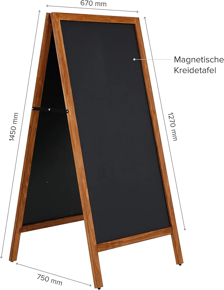 Potykacz Drewniany, 67 x 145 cm, odporny na warunki atmosferyczne