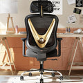 Ergonomic office chair with 3D lumbar support