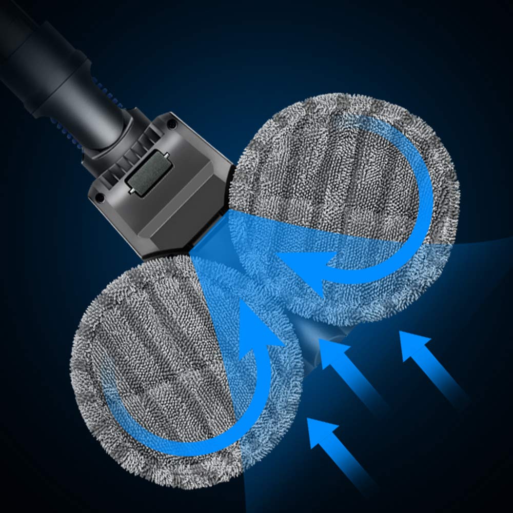 Replacement Mop Head for Dyson V11 V10 V8 V7 Electric Brush with Water Tank + 12 Cloths – For V7–V11
