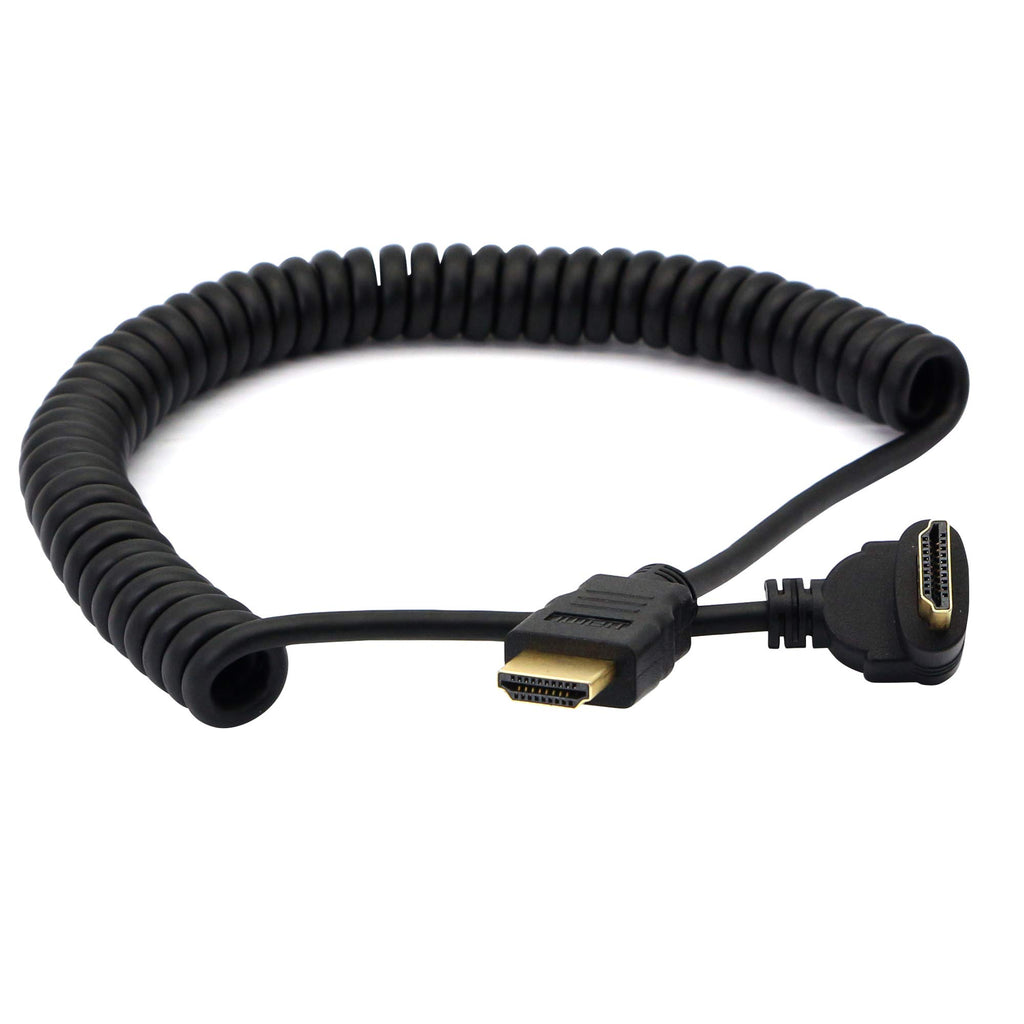HDMI Cable with 90° Angled Connector – 4K Ultra HD