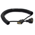 HDMI Cable with 90° Angled Connector – 4K Ultra HD