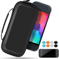 Switch 2 Console Case Travel Bag with 10 Game Slots - Black