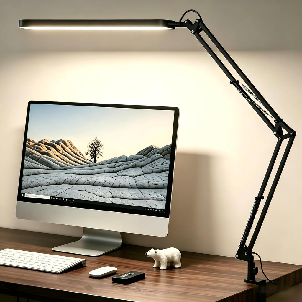 Lampka biurkowa LED SKYLEO – 1300 lm, regulowana, USB