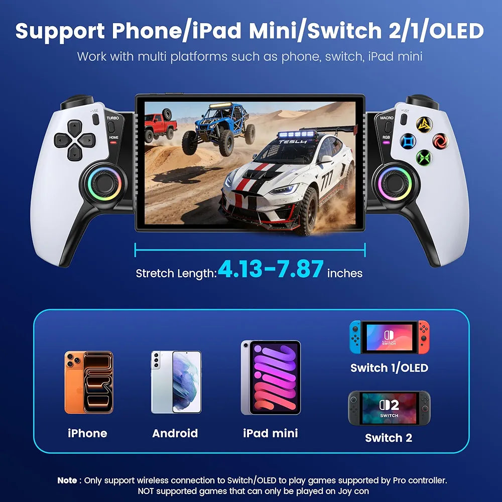 MC50 – Kontroler Bluetooth z technologią Hall Effect