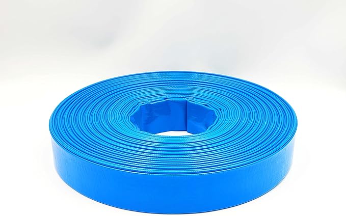 PVC IBO Discharge Hose 2" (50 mm) x 50 m – for submersible, electric, and internal combustion pumps
