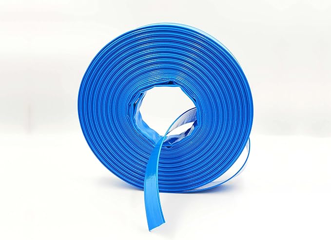 PVC IBO Discharge Hose 2" (50 mm) x 50 m – for submersible, electric, and internal combustion pumps
