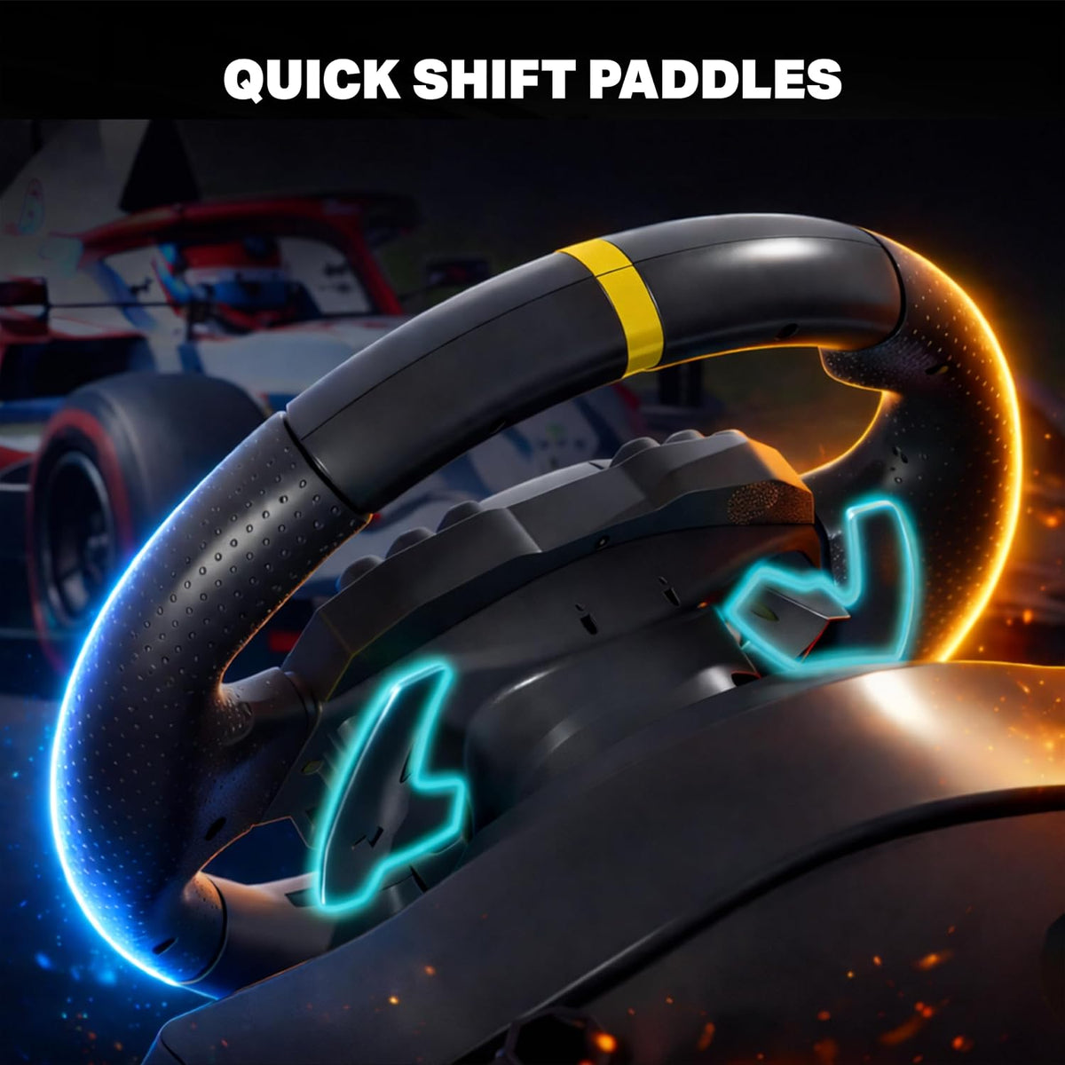 Kierownica Wyścigowa z Pedałami NITHO Drive Pro ONE V24 – | PC, PS4, Xbox One, Switch