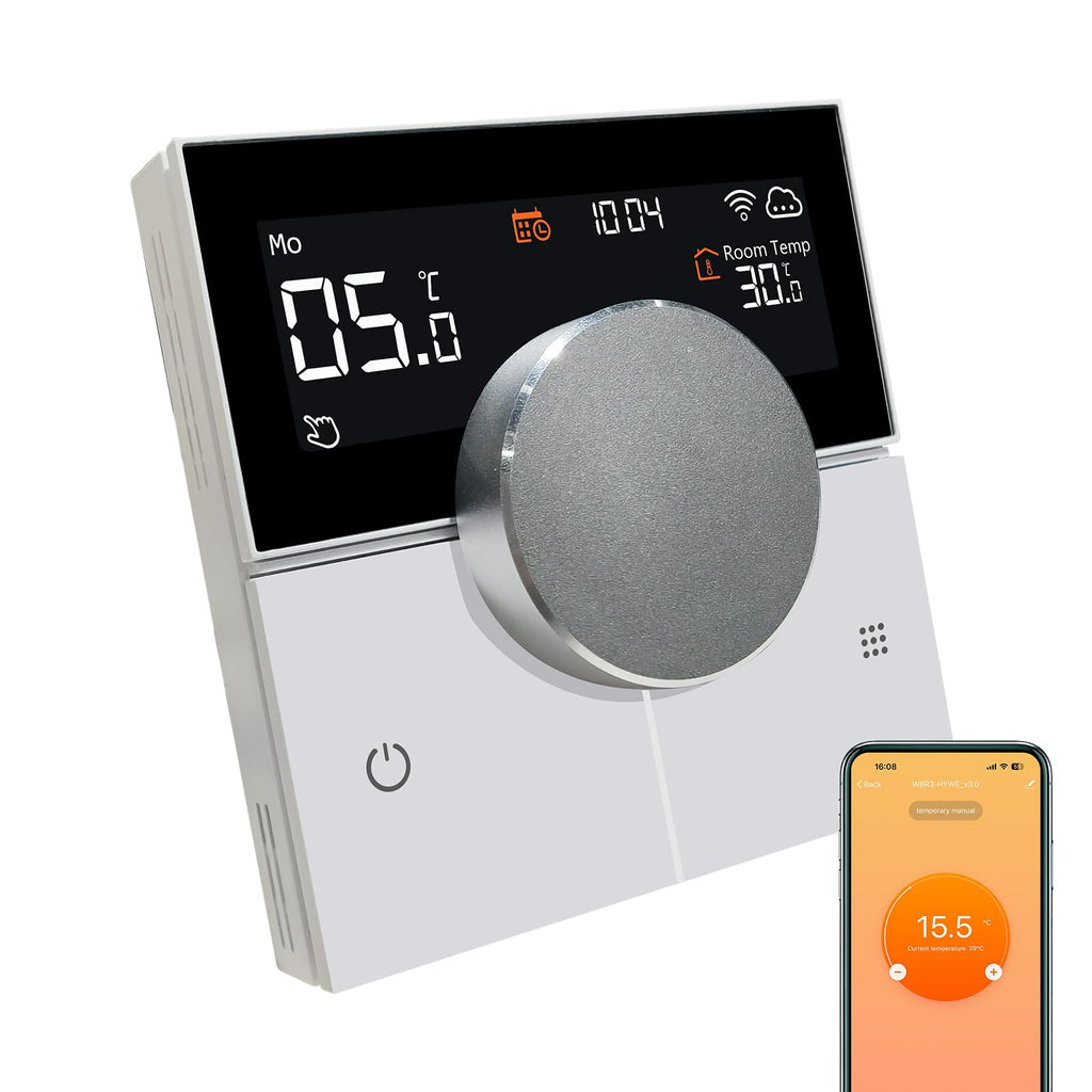 KETOTEK WiFi Thermostat for Underfloor Heating and Boiler Control – Smart Compatible