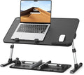 SAIJI Bed Laptop Desk - Height & Angle Adjustable, Foldable
