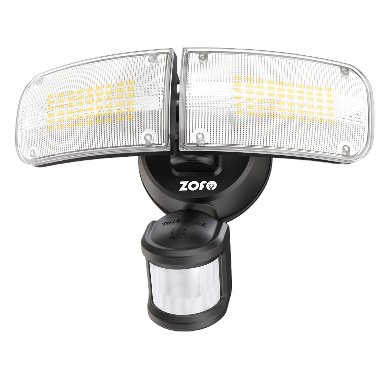 4000LM LED Floodlight Motion Sensor Super Bright Outdoor Floodlight – Black