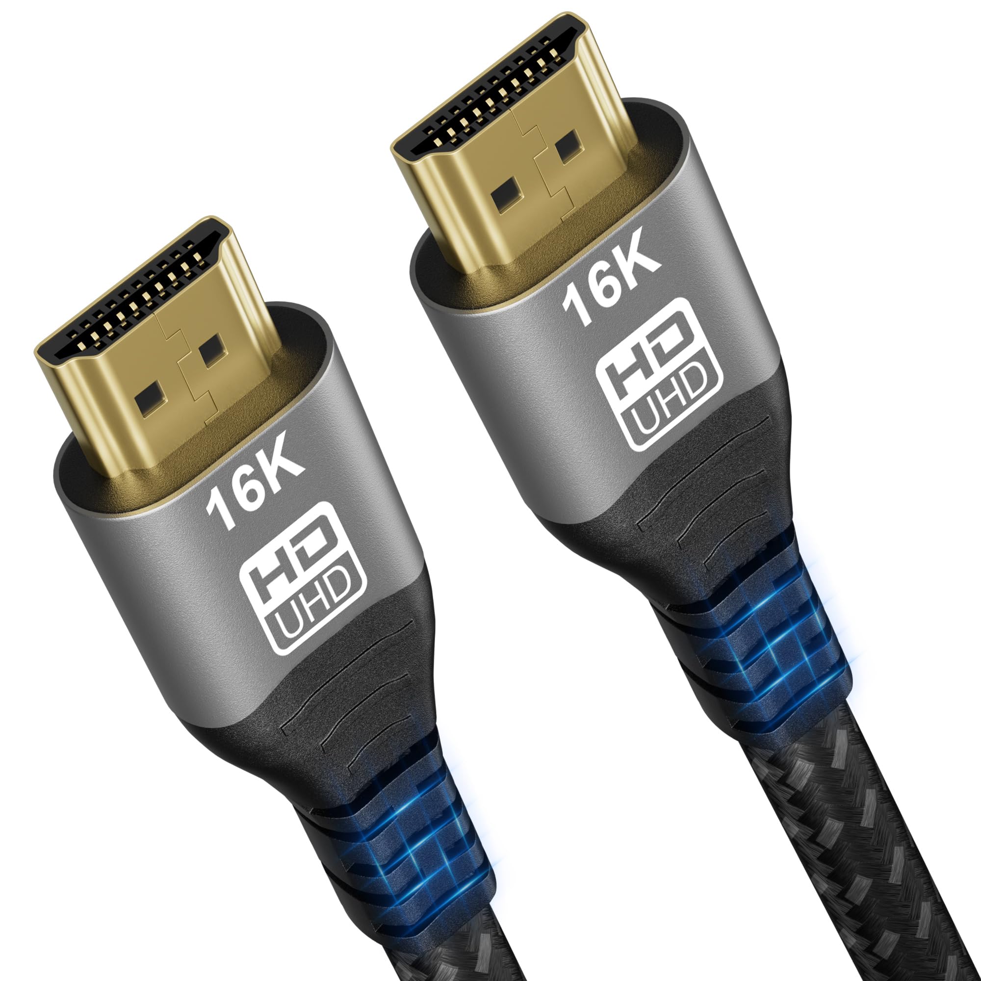 HDMI 2.2 Cable 2m Ultra High-Speed 16K 60Hz Compatible with PS5, Xbox and Others – Black