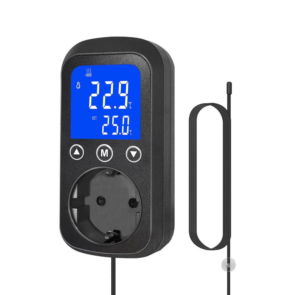 Digital Thermostat Plug KETOTEK – 230V Waterproof Sensor