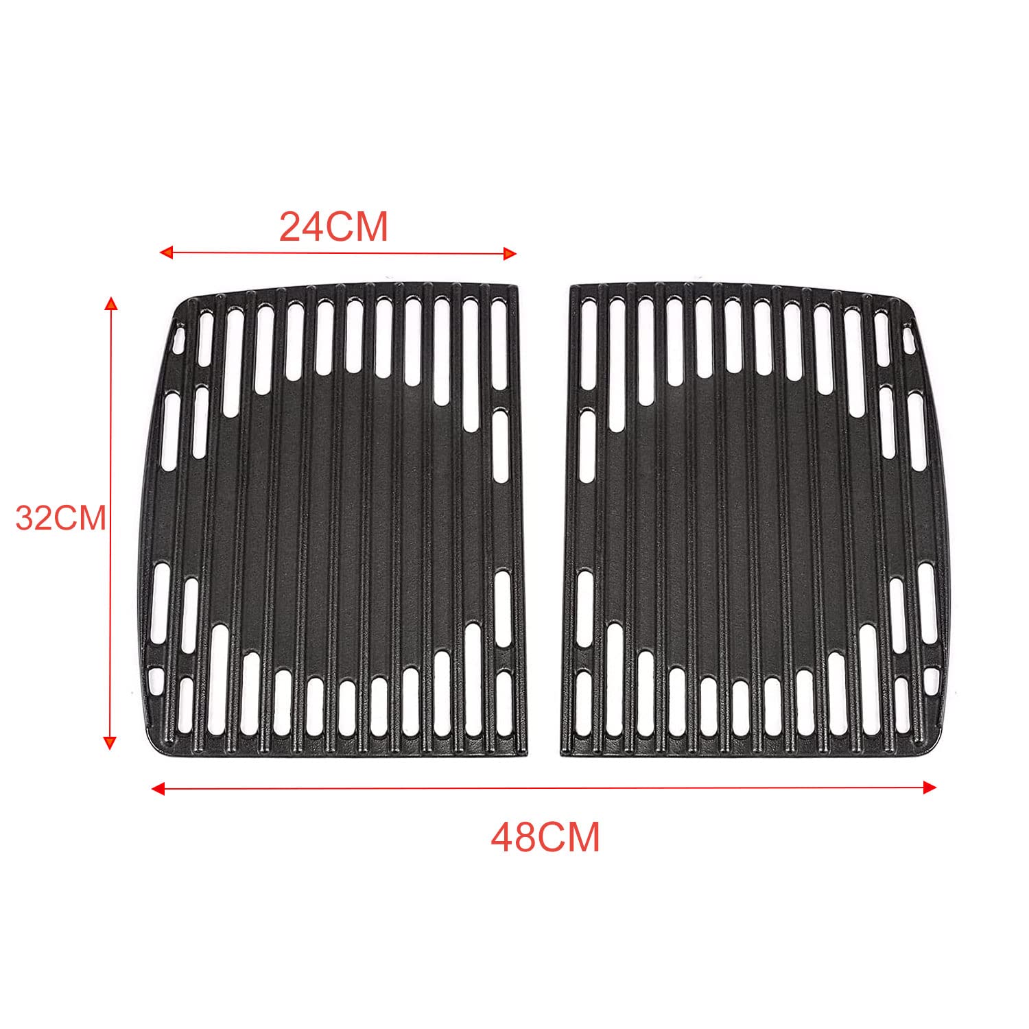 Denmay Cast Iron Grate for Enders Urban / Explorer Grill – 2 pcs.