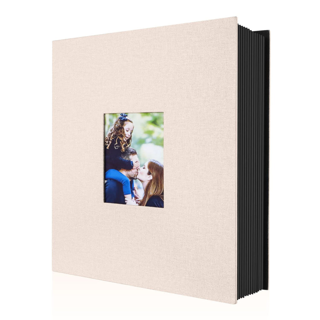 Lanpn 10x15 400-Photo Album – Linen, Portrait Format, Beige (Copy)